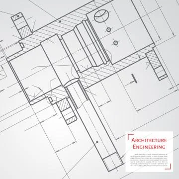 Engineer or architect illustration Stock Illustration