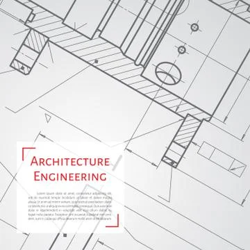 Engineer or architect illustration Stock Illustration