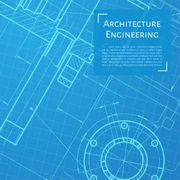 Engineer or architect illustration Stock Illustration