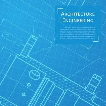 Engineer or architect illustration Stock Illustration