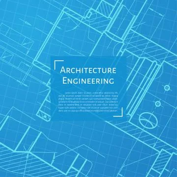 Engineer or architect illustration Stock Illustration