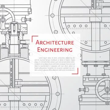 Engineer or architect illustration Stock Illustration