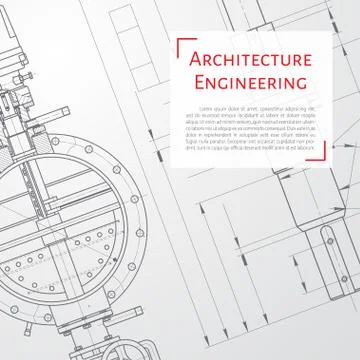 Engineer or architect illustration Stock Illustration