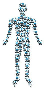 Engineer Person Figure Illustrazione stock