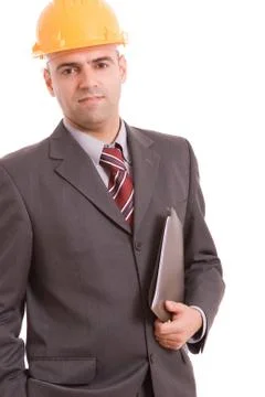 Engineer posing Stock Photos