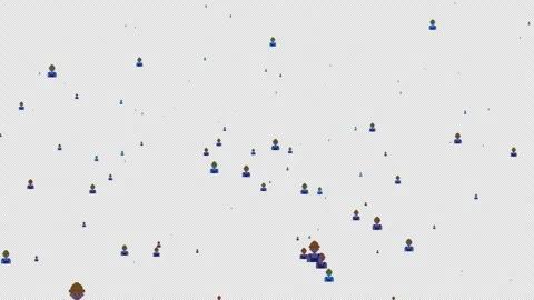 Engineer Rain Overlay Blue technical industrial design element transition Vídeo Stock 338237067