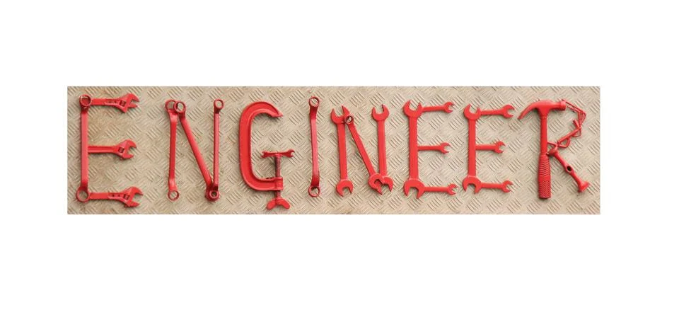 Engineer Sign. Foto stock