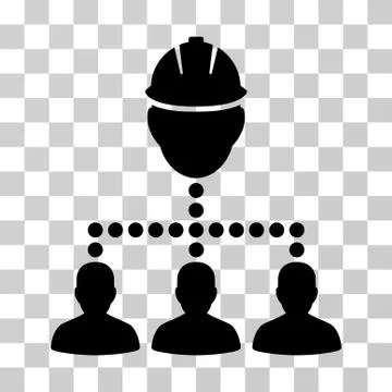 Engineer Staff Relations Vector Icon Stock Illustration