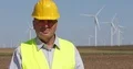 Engineer Technical Person Maintenance Team Worker Wind Turbines Farm Power Plant 4k or 4k+ Resolution