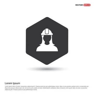 Engineer user Icon Stock Illustration