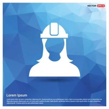Engineer user Icon Stock Illustration