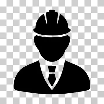 Engineer Vector Icon Stock Illustration