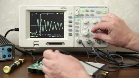 Engineer working with electronic devices Stock Footage 65997893