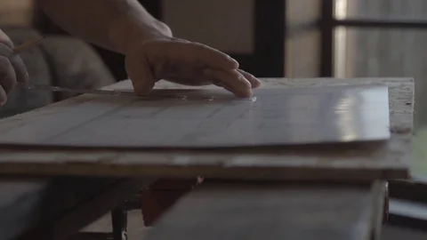 Engineer working in slow motion Stock Footage 72659403