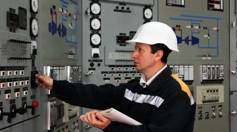 Engineer Writes Log Video stock 8659486