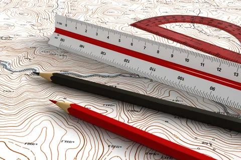 Engineerig tools Stock Illustration