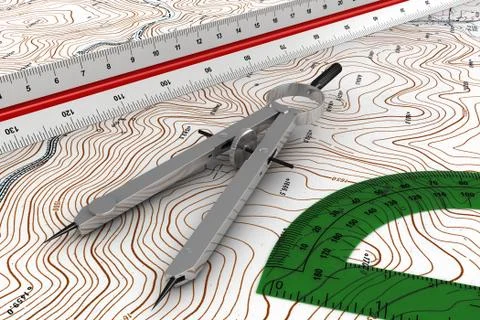 Engineerig tools Stock Illustration