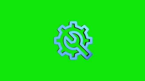 Engineering 3D rendering rotating gear mechanism wheel for teamwork success.. Stock Footage 313462771