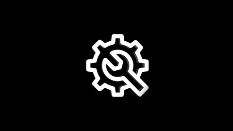Engineering 3D rendering rotating gear mechanism wheel for teamwork success.. Stock Footage 313463207