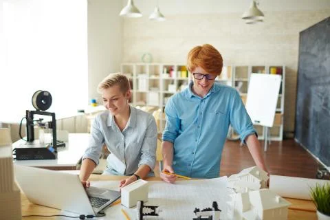 Engineering analysis Stock Photos