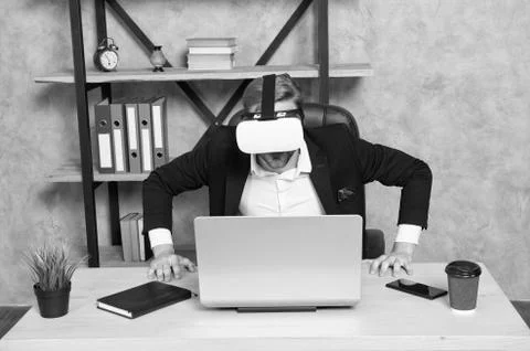 Engineering and design. Modern gadget. Business implement modern technology Stock Photos