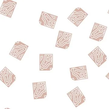 Engineering and design quarry mining glyph seamless pattern Stock Illustration