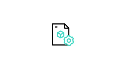 Engineering Animated Icon Stock Footage 320342168