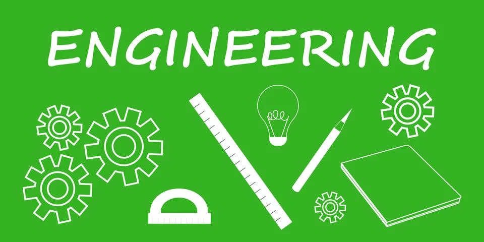 Engineering background Stock Illustration