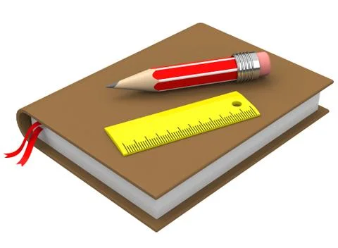 The engineering book Stock Illustration