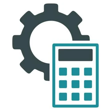 Engineering Calculations Icon Illustrazione stock