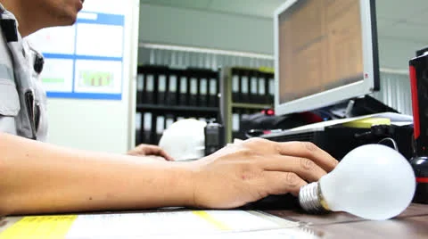 Engineering design on desk 動画素材 22956577