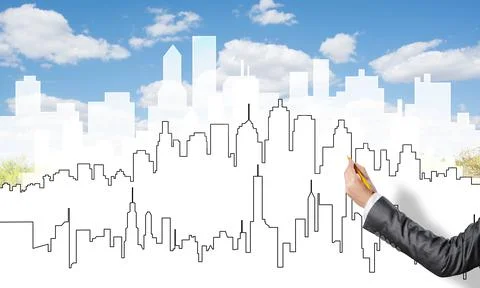 Engineering designer at work Stock Photos