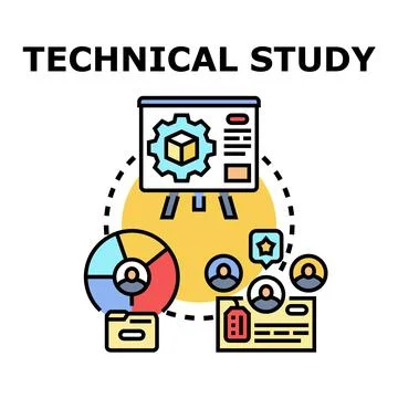 Engineering development project management and data analysis 스톡 일러스트