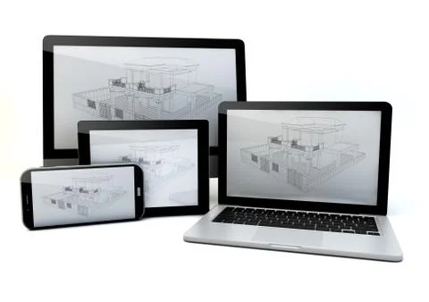 Engineering devices Stock Illustration