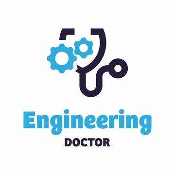 Engineering Doctor Logo Stock Illustration