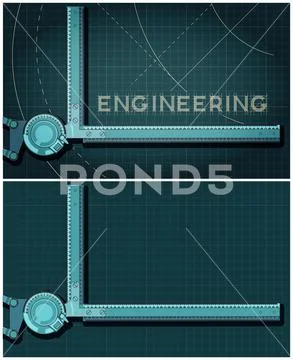 Engineering Drawing Boards イラスト素材