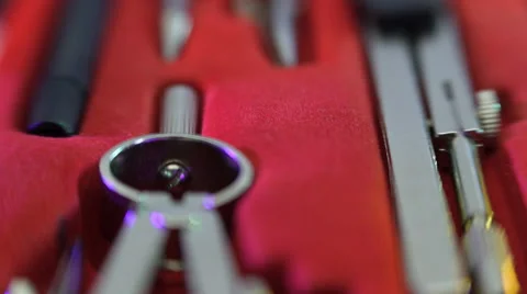 Engineering drawings and drawing instruments Stock Footage 49689680