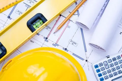 Engineering Drawings Stock Photos
