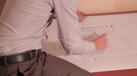 Engineering experiencing stress. Stock Footage 61098246