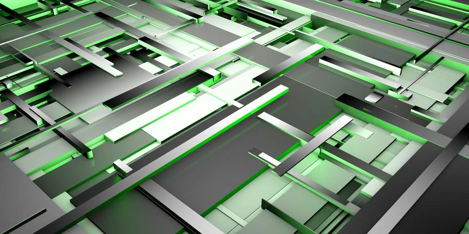 Engineering Factory Machine Stock Illustration