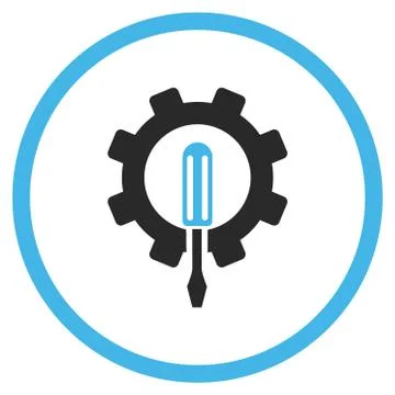 Engineering Flat Vector Icon Stock Illustration