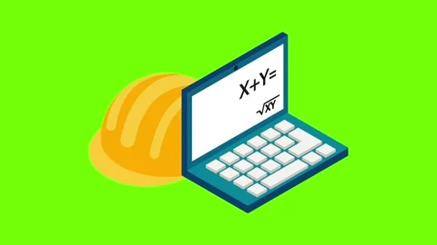 Engineering icon animation Stock Footage 152575664