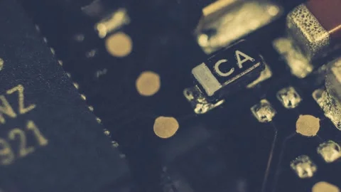 Engineering Industrial Macro Closeup Pattern Seamless Loop. Stock Footage 225580131