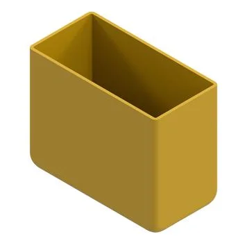 Engineering part 3D Illustration - Container Stock Illustration