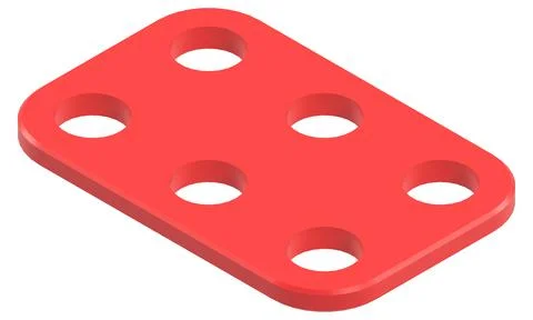 Engineering part 3D Illustration - Toy Constructor Kit Stock Illustration