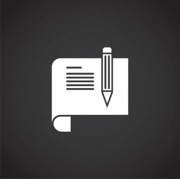 Engineering related icon on background for graphic and web design. Creative Stock Illustration