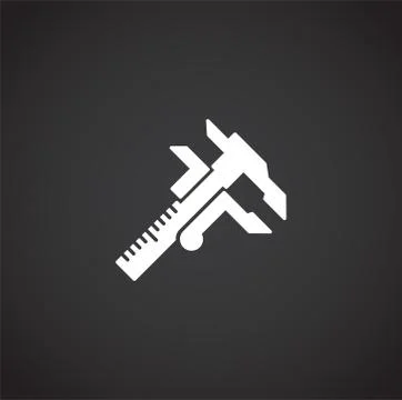 Engineering related icon on background for graphic and web design. Creative Stock Illustration