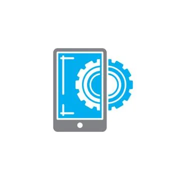 Engineering related icon on background for graphic and web design. Creative Stock Illustration