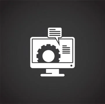 Engineering related icon on background for graphic and web design. Creative Stock Illustration