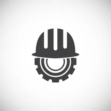 Engineering related icon on background for graphic and web design. Creative Stock Illustration